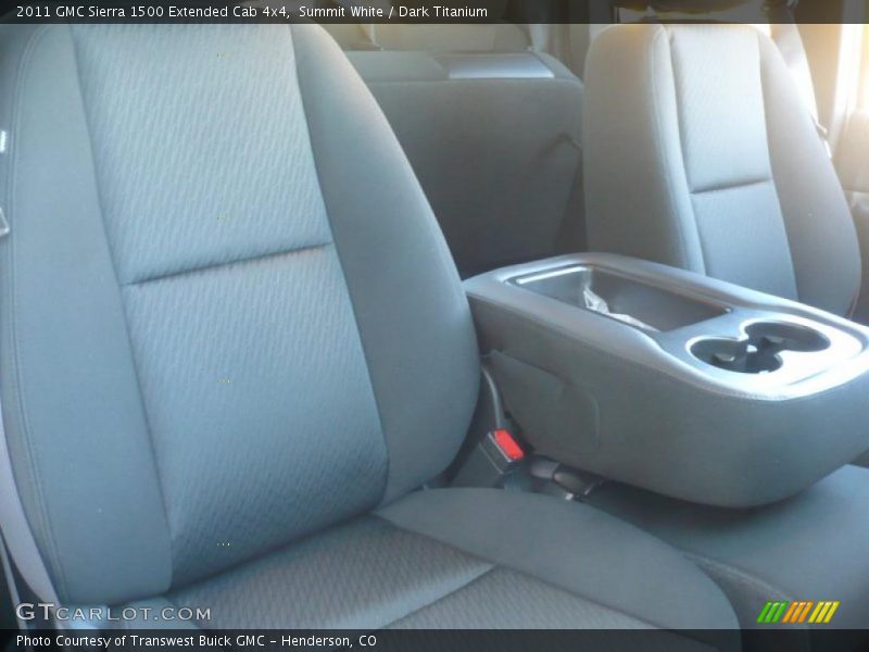 Summit White / Dark Titanium 2011 GMC Sierra 1500 Extended Cab 4x4
