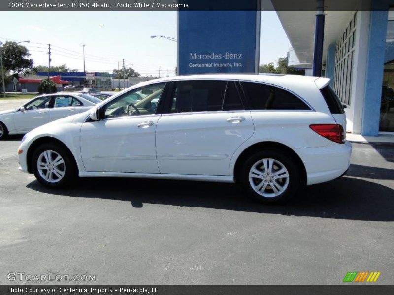 Arctic White / Macadamia 2008 Mercedes-Benz R 350 4Matic