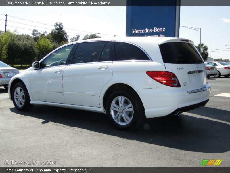Arctic White / Macadamia 2008 Mercedes-Benz R 350 4Matic