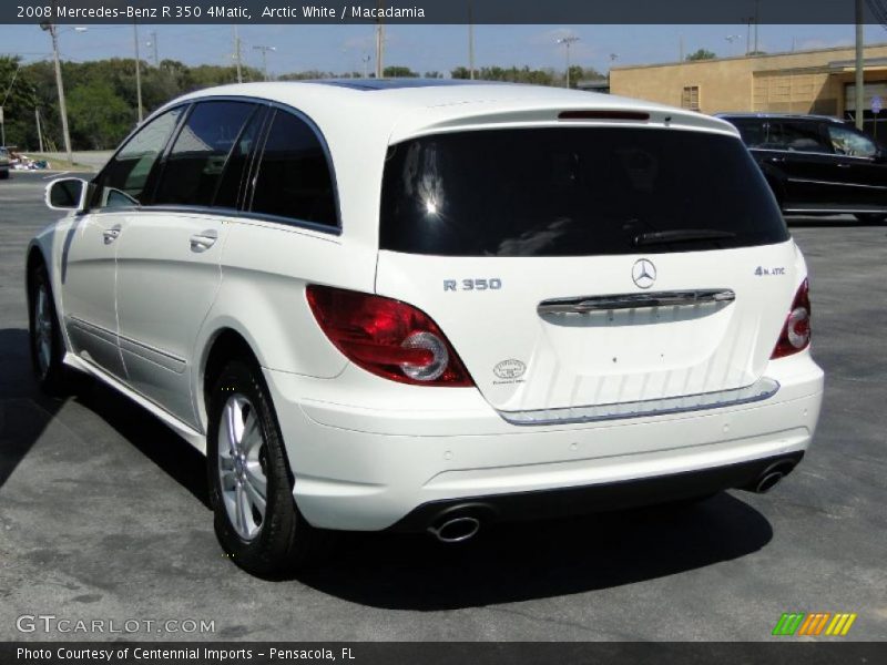 Arctic White / Macadamia 2008 Mercedes-Benz R 350 4Matic