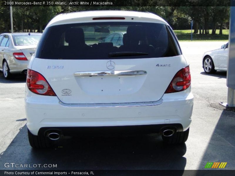 Arctic White / Macadamia 2008 Mercedes-Benz R 350 4Matic