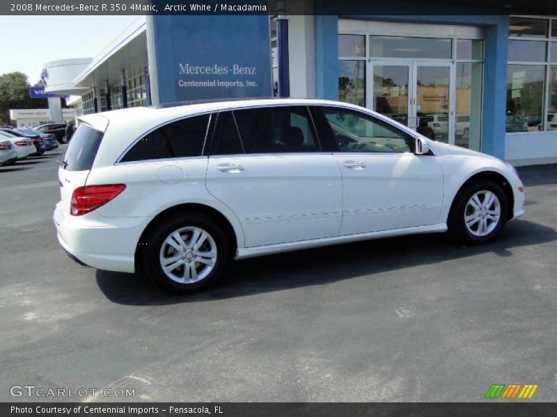 Arctic White / Macadamia 2008 Mercedes-Benz R 350 4Matic
