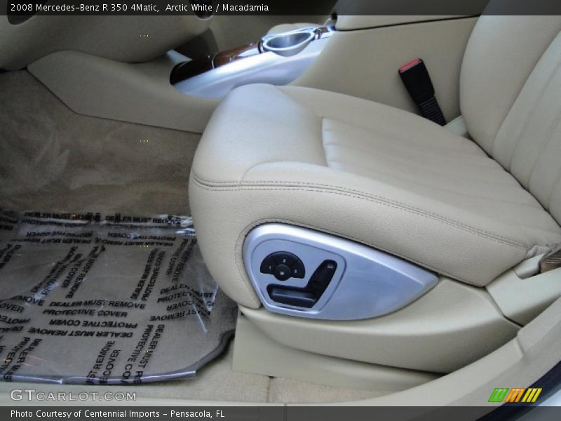 Arctic White / Macadamia 2008 Mercedes-Benz R 350 4Matic