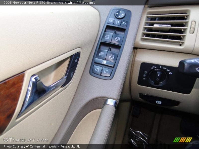 Arctic White / Macadamia 2008 Mercedes-Benz R 350 4Matic