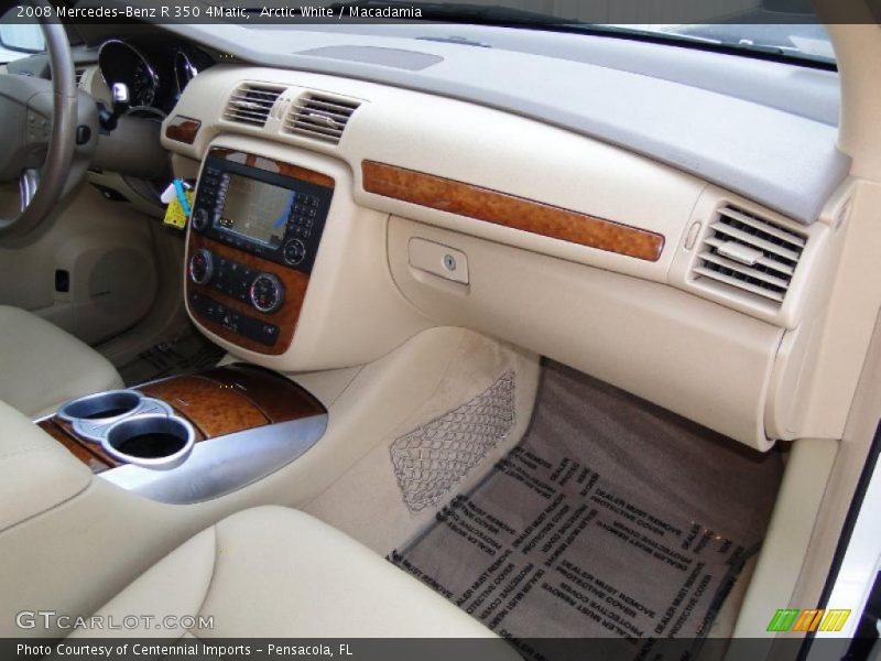 Arctic White / Macadamia 2008 Mercedes-Benz R 350 4Matic