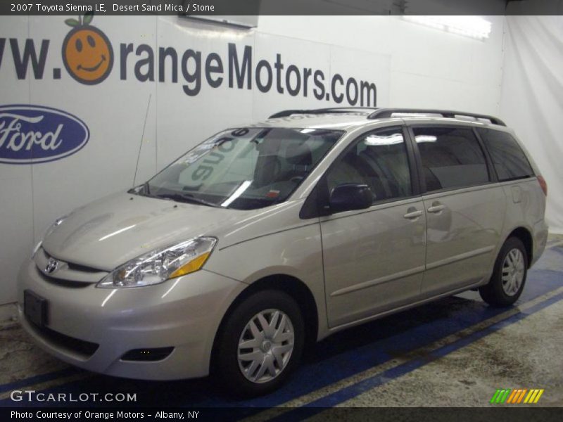 Desert Sand Mica / Stone 2007 Toyota Sienna LE