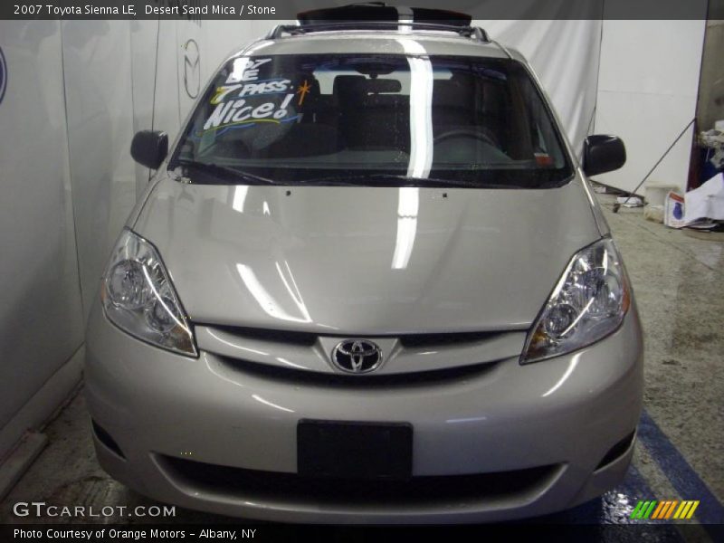 Desert Sand Mica / Stone 2007 Toyota Sienna LE