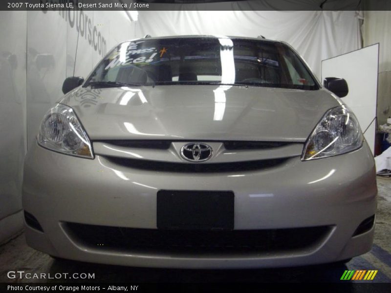 Desert Sand Mica / Stone 2007 Toyota Sienna LE