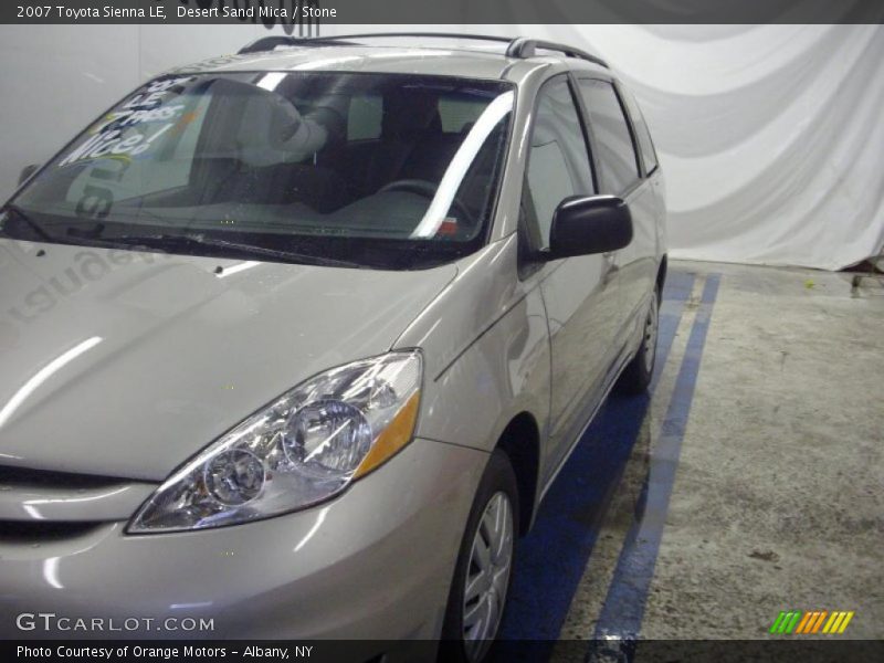 Desert Sand Mica / Stone 2007 Toyota Sienna LE