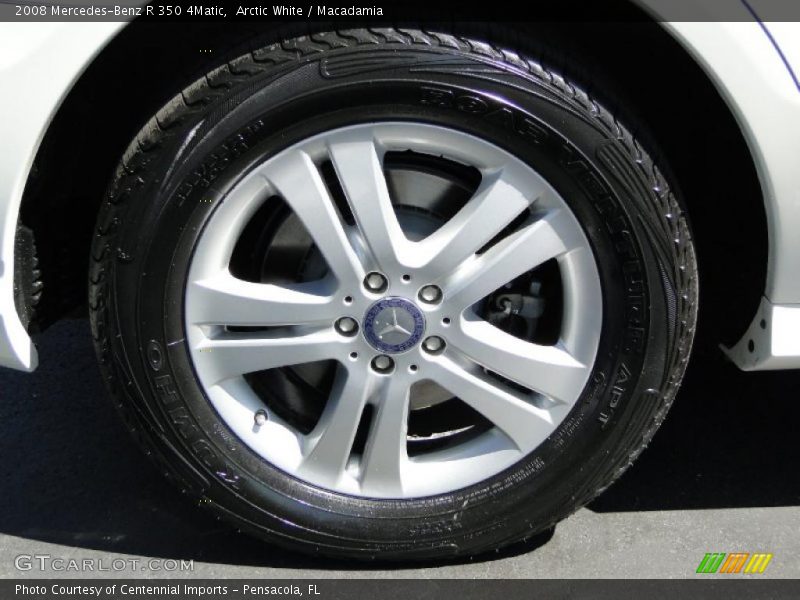 Arctic White / Macadamia 2008 Mercedes-Benz R 350 4Matic