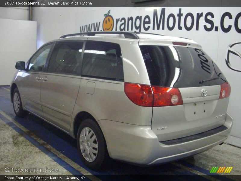 Desert Sand Mica / Stone 2007 Toyota Sienna LE