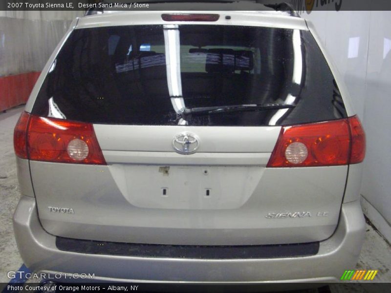 Desert Sand Mica / Stone 2007 Toyota Sienna LE