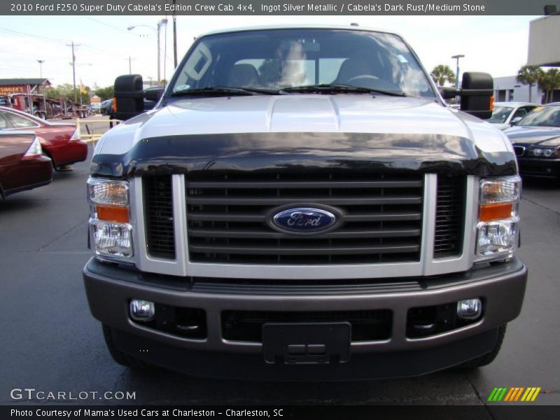 Ingot Silver Metallic / Cabela's Dark Rust/Medium Stone 2010 Ford F250 Super Duty Cabela's Edition Crew Cab 4x4