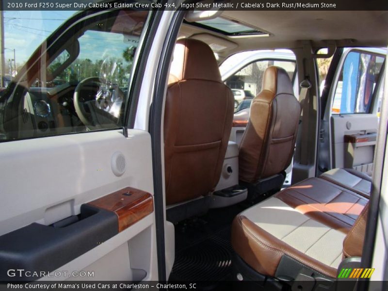 Ingot Silver Metallic / Cabela's Dark Rust/Medium Stone 2010 Ford F250 Super Duty Cabela's Edition Crew Cab 4x4