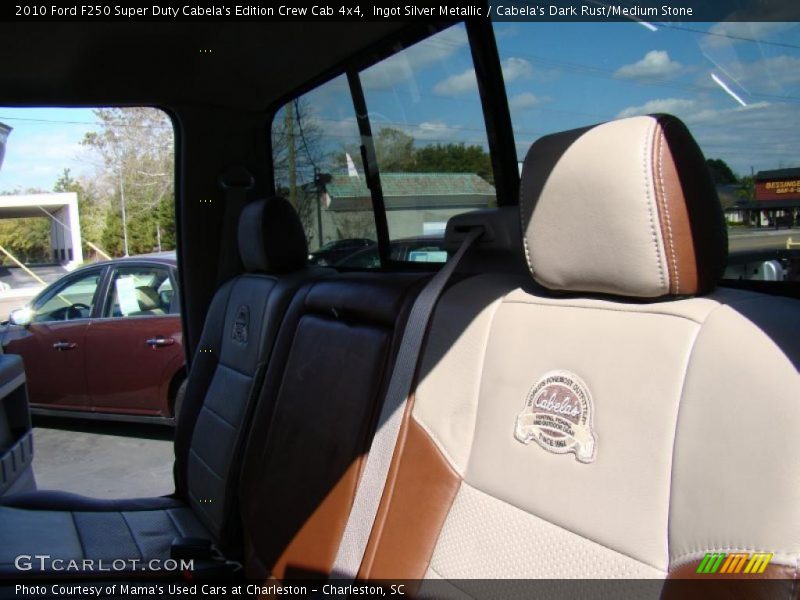  2010 F250 Super Duty Cabela's Edition Crew Cab 4x4 Cabela's Dark Rust/Medium Stone Interior