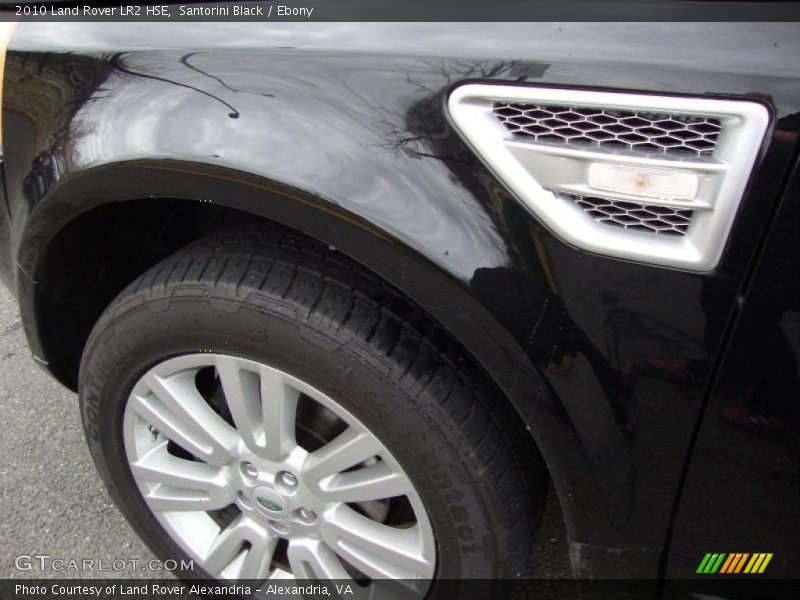Santorini Black / Ebony 2010 Land Rover LR2 HSE
