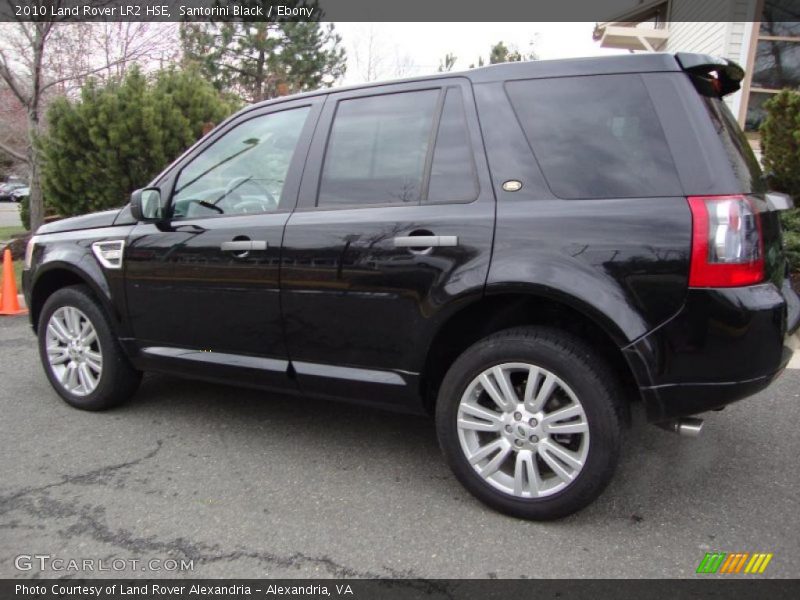 Santorini Black / Ebony 2010 Land Rover LR2 HSE