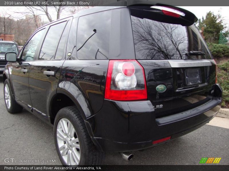 Santorini Black / Ebony 2010 Land Rover LR2 HSE