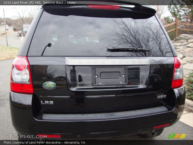 Santorini Black / Ebony 2010 Land Rover LR2 HSE
