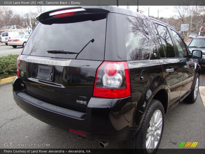 Santorini Black / Ebony 2010 Land Rover LR2 HSE