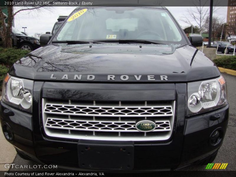 Santorini Black / Ebony 2010 Land Rover LR2 HSE