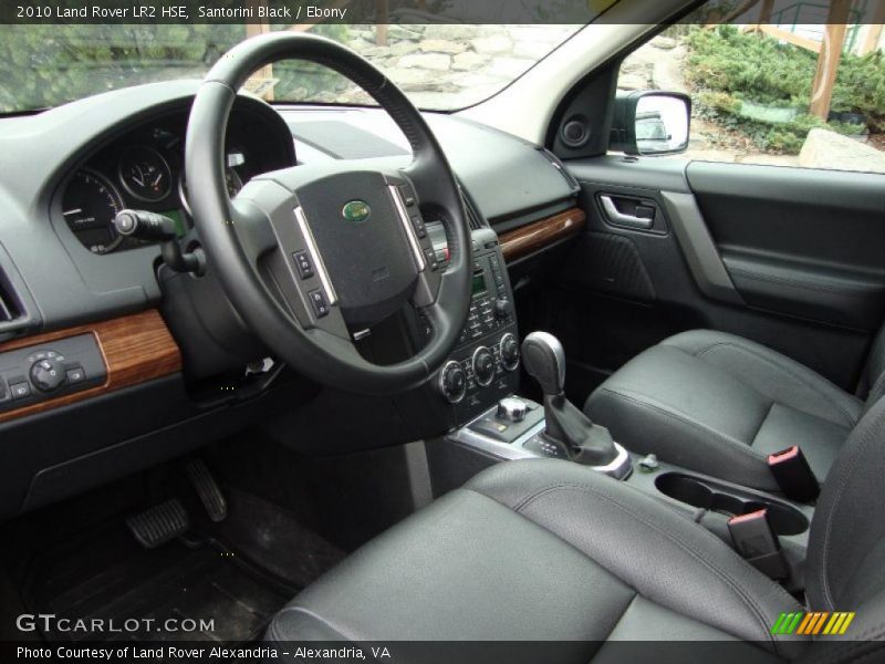 Santorini Black / Ebony 2010 Land Rover LR2 HSE
