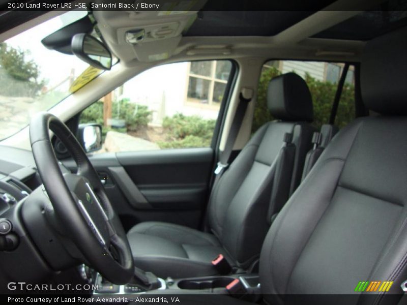 Santorini Black / Ebony 2010 Land Rover LR2 HSE