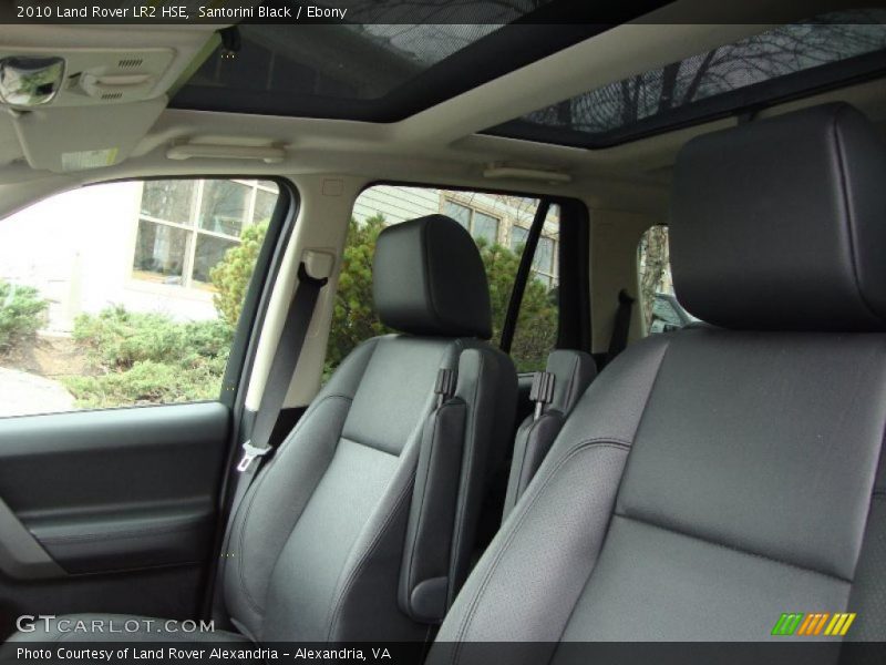 Santorini Black / Ebony 2010 Land Rover LR2 HSE