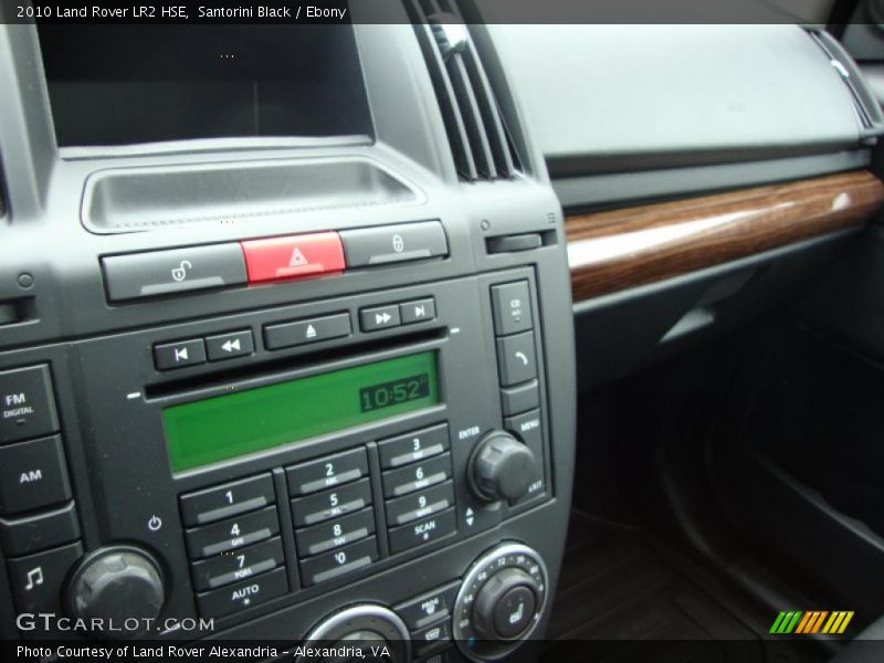 Santorini Black / Ebony 2010 Land Rover LR2 HSE