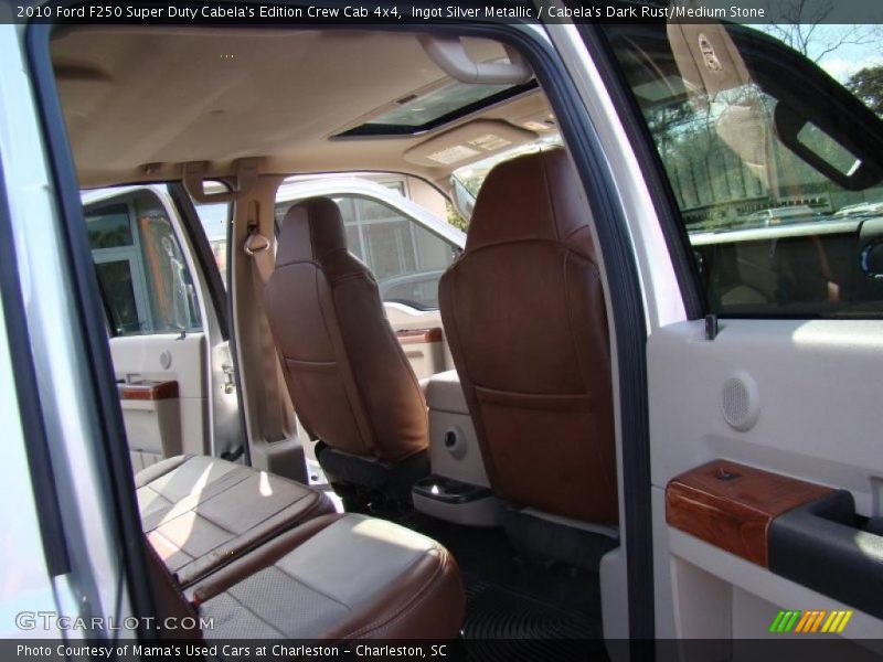 Ingot Silver Metallic / Cabela's Dark Rust/Medium Stone 2010 Ford F250 Super Duty Cabela's Edition Crew Cab 4x4