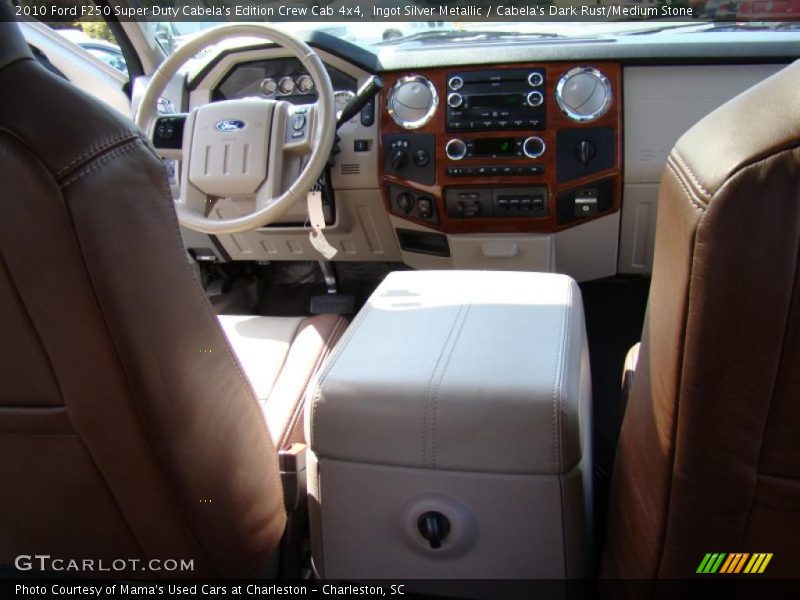 Dashboard of 2010 F250 Super Duty Cabela's Edition Crew Cab 4x4