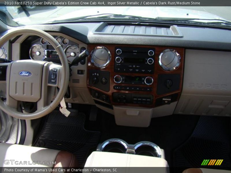Ingot Silver Metallic / Cabela's Dark Rust/Medium Stone 2010 Ford F250 Super Duty Cabela's Edition Crew Cab 4x4