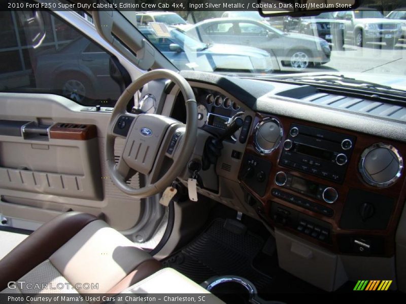 Dashboard of 2010 F250 Super Duty Cabela's Edition Crew Cab 4x4