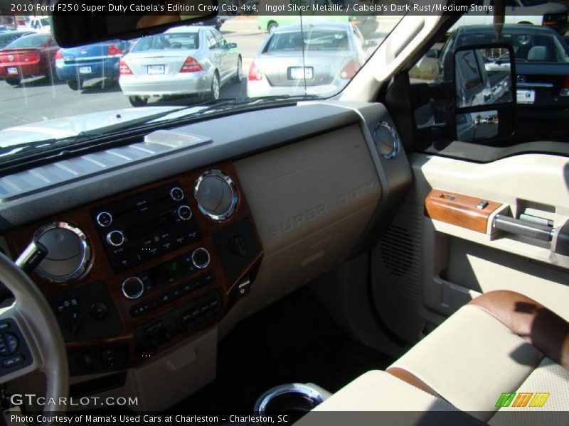 Ingot Silver Metallic / Cabela's Dark Rust/Medium Stone 2010 Ford F250 Super Duty Cabela's Edition Crew Cab 4x4