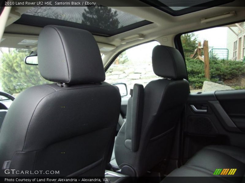 Santorini Black / Ebony 2010 Land Rover LR2 HSE