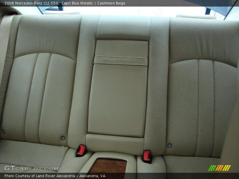 Capri Blue Metallic / Cashmere Beige 2008 Mercedes-Benz CLS 550