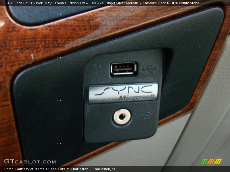 Ingot Silver Metallic / Cabela's Dark Rust/Medium Stone 2010 Ford F250 Super Duty Cabela's Edition Crew Cab 4x4