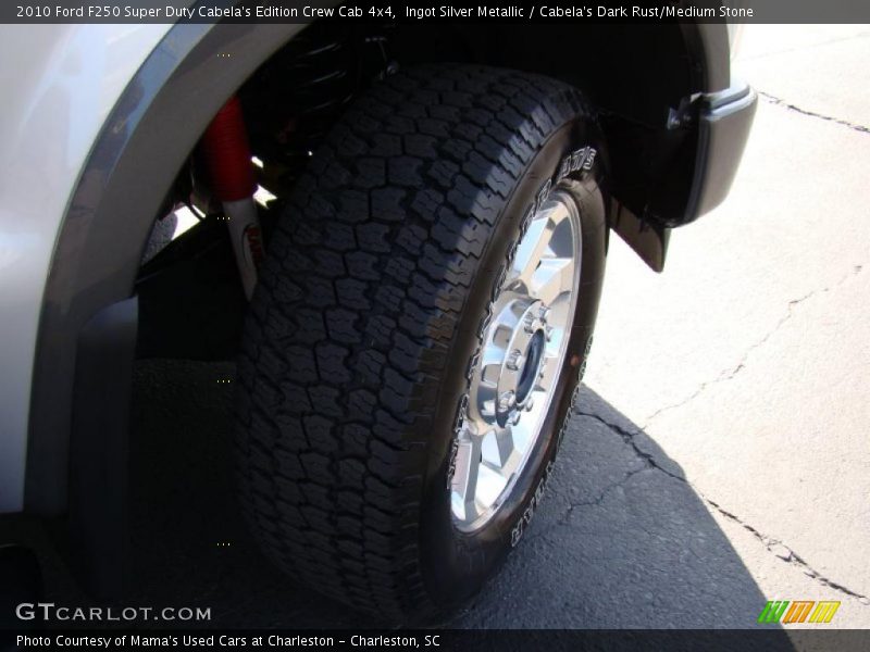 Ingot Silver Metallic / Cabela's Dark Rust/Medium Stone 2010 Ford F250 Super Duty Cabela's Edition Crew Cab 4x4