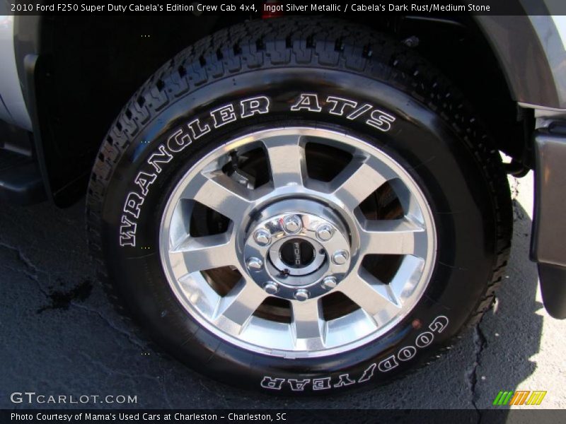  2010 F250 Super Duty Cabela's Edition Crew Cab 4x4 Wheel