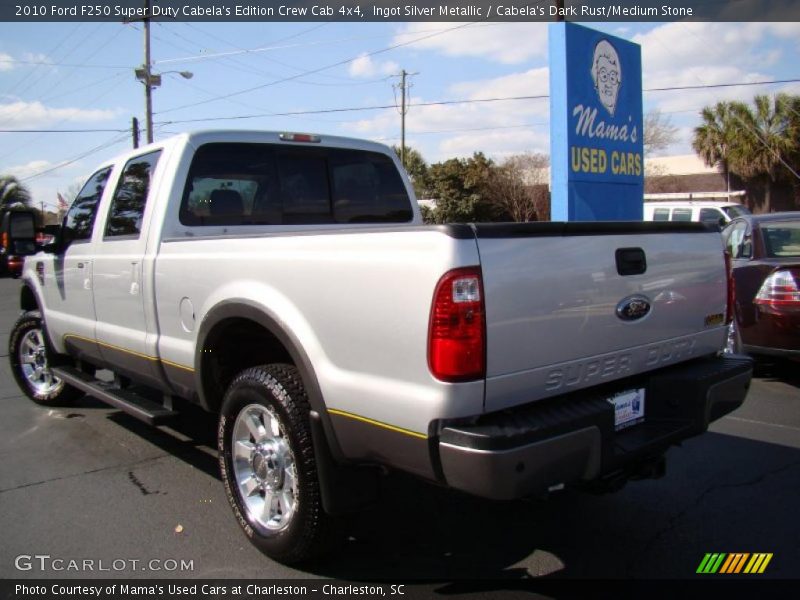 Ingot Silver Metallic / Cabela's Dark Rust/Medium Stone 2010 Ford F250 Super Duty Cabela's Edition Crew Cab 4x4