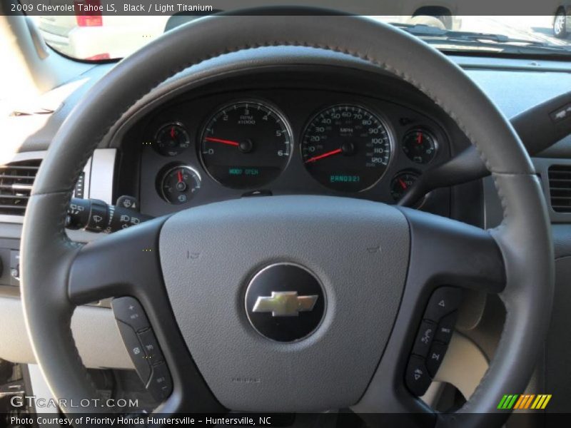 Black / Light Titanium 2009 Chevrolet Tahoe LS