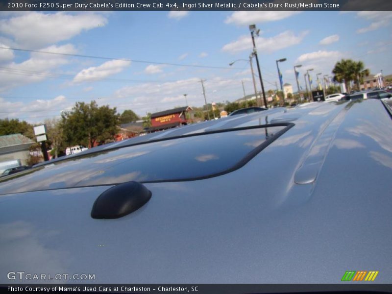 Ingot Silver Metallic / Cabela's Dark Rust/Medium Stone 2010 Ford F250 Super Duty Cabela's Edition Crew Cab 4x4
