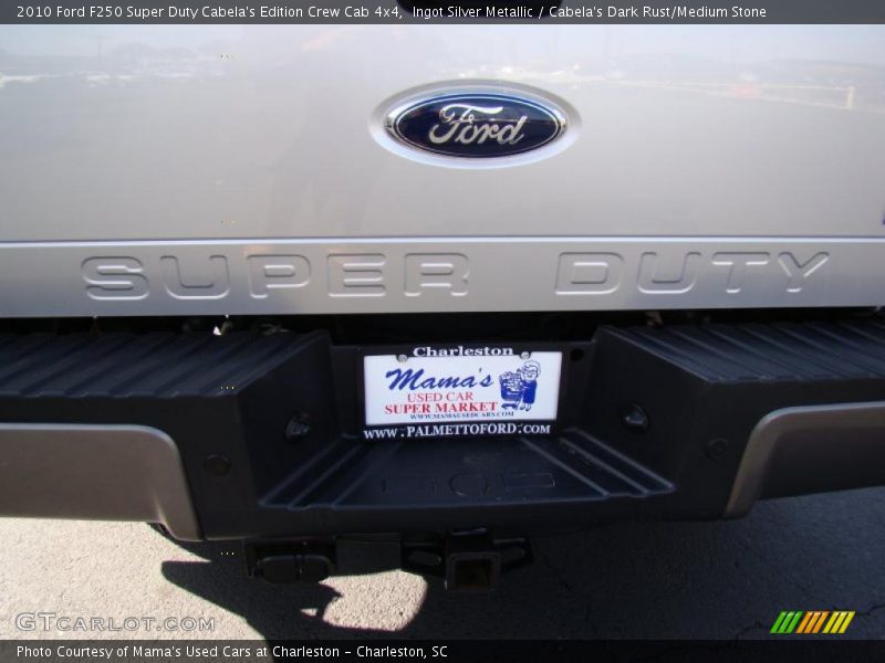 Ingot Silver Metallic / Cabela's Dark Rust/Medium Stone 2010 Ford F250 Super Duty Cabela's Edition Crew Cab 4x4