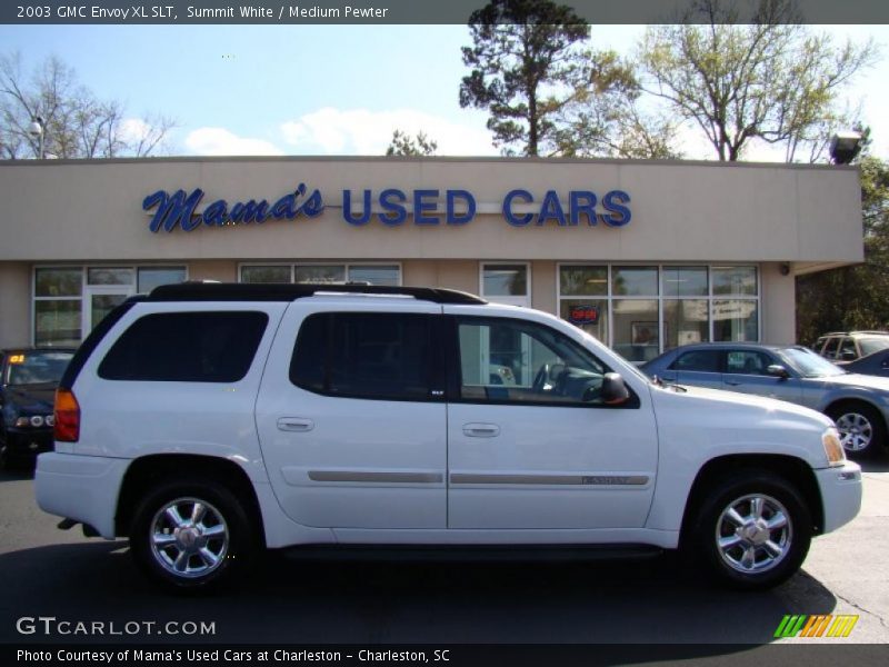 Summit White / Medium Pewter 2003 GMC Envoy XL SLT