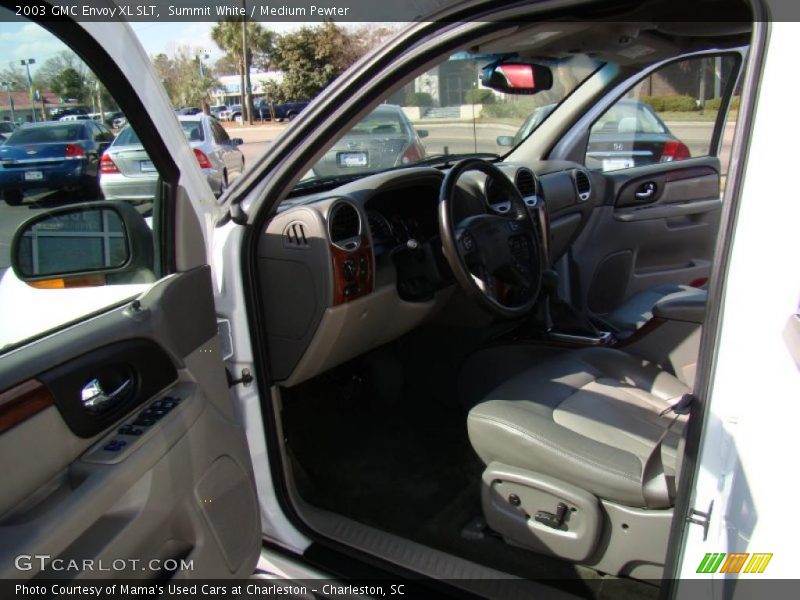 Summit White / Medium Pewter 2003 GMC Envoy XL SLT