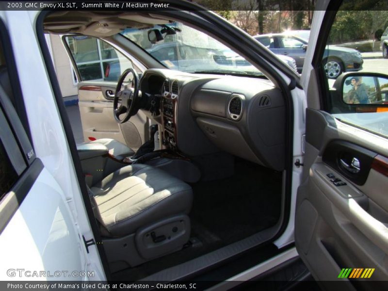 Summit White / Medium Pewter 2003 GMC Envoy XL SLT