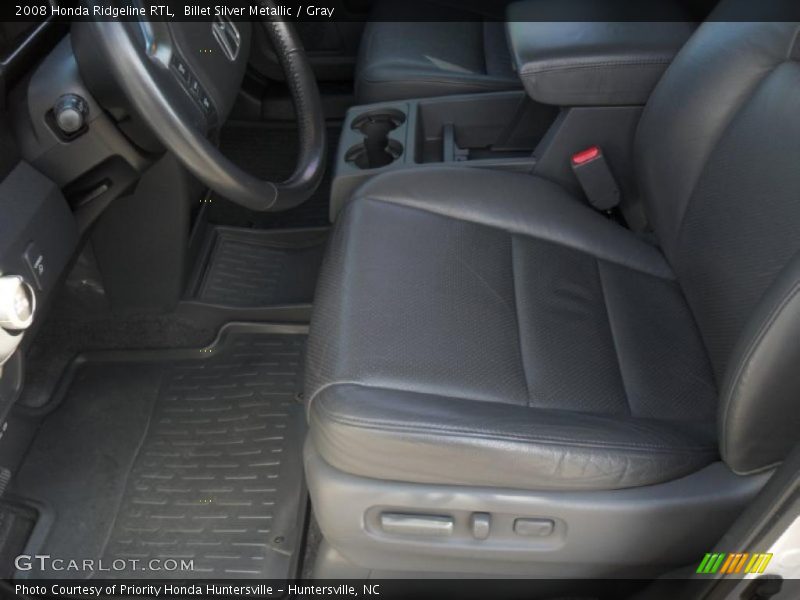 Billet Silver Metallic / Gray 2008 Honda Ridgeline RTL