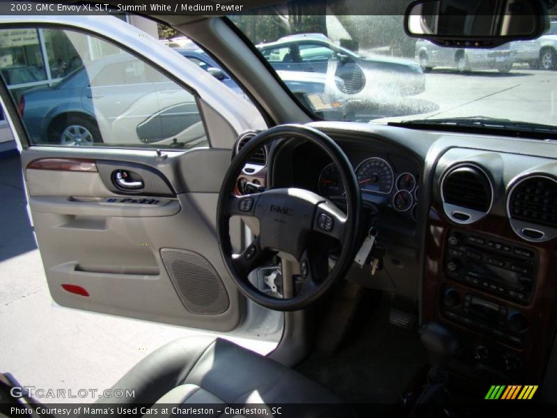 Summit White / Medium Pewter 2003 GMC Envoy XL SLT