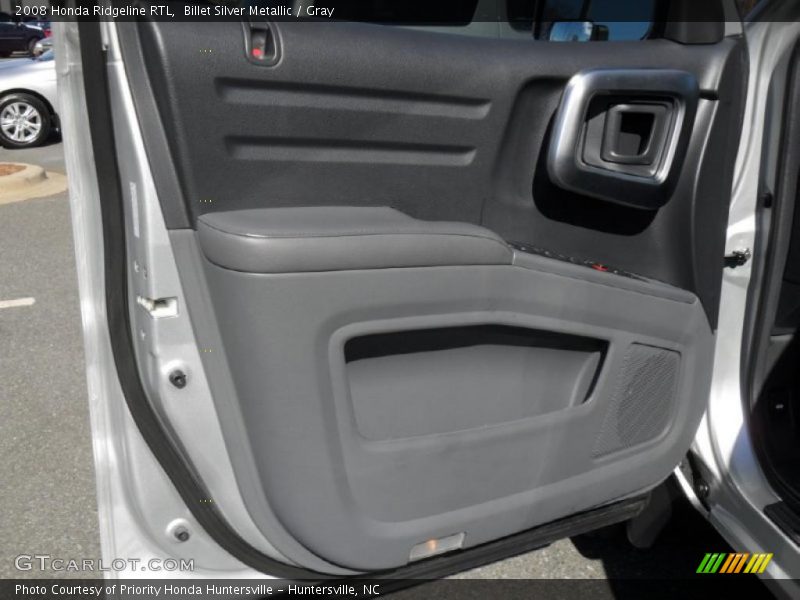 Billet Silver Metallic / Gray 2008 Honda Ridgeline RTL