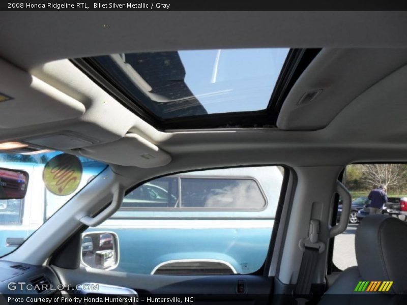 Billet Silver Metallic / Gray 2008 Honda Ridgeline RTL